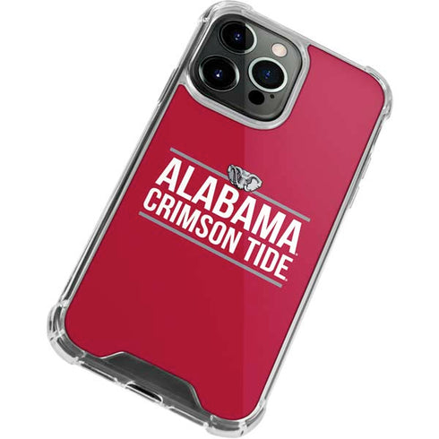 University of Alabama Crimson Tide iPhone 13 Pro Max Clear Case