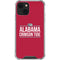 University of Alabama Crimson Tide iPhone 14 Plus Clear Case