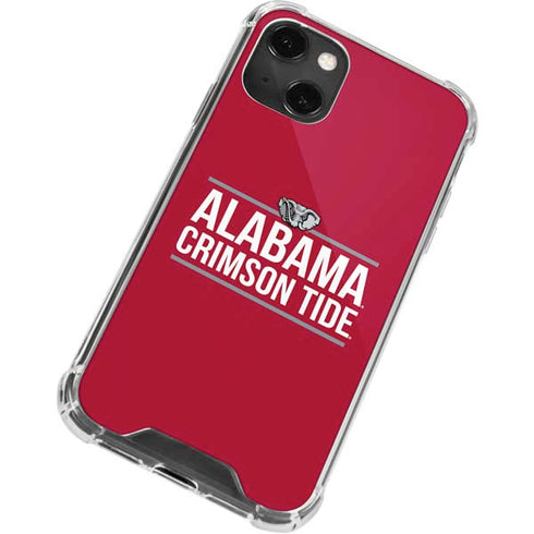 University of Alabama Crimson Tide iPhone 14 Plus Clear Case