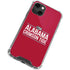 University of Alabama Crimson Tide iPhone 14 Plus Clear Case