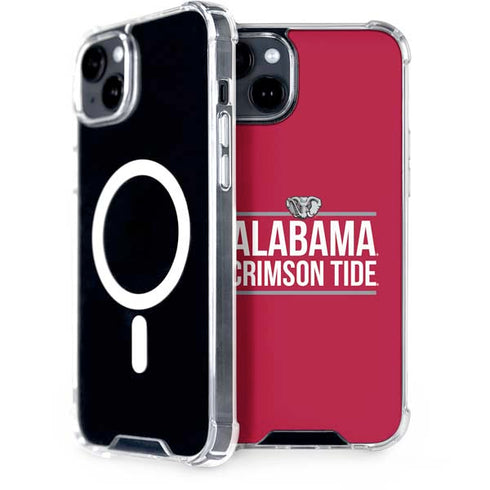 University of Alabama Crimson Tide iPhone 15 Plus MagSafe Case
