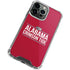 University of Alabama Crimson Tide iPhone 14 Pro Max Clear Case