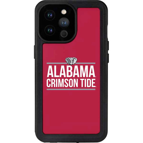 University of Alabama Crimson Tide iPhone 14 Pro Max Waterproof Case