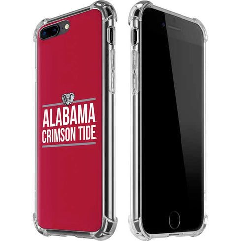 University of Alabama Crimson Tide iPhone 7/8 Plus Clear Case