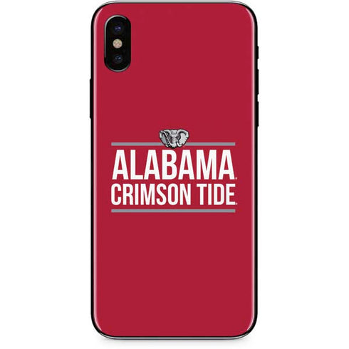 University of Alabama Crimson Tide iPhone X Skin