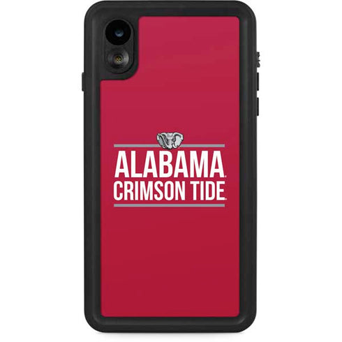 University of Alabama Crimson Tide iPhone XR Waterproof Case