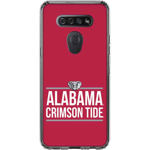 University of Alabama Crimson Tide LG K51/Q51 Clear Case
