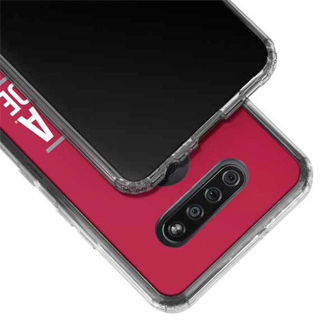 University of Alabama Crimson Tide LG K51/Q51 Clear Case