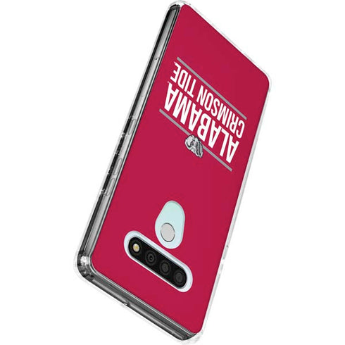 University of Alabama Crimson Tide LG Stylo 6 Clear Case