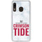 University of Alabama Crimson Tide Net Galaxy A20 Clear Case