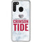 University of Alabama Crimson Tide Net Galaxy A21 Clear Case