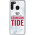 University of Alabama Crimson Tide Net Galaxy A21 Clear Case