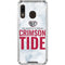 University of Alabama Crimson Tide Net Galaxy A30 Clear Case