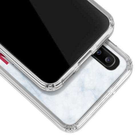 University of Alabama Crimson Tide Net Galaxy A30 Clear Case