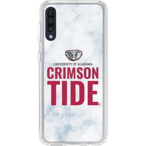 University of Alabama Crimson Tide Net Galaxy A50 Clear Case