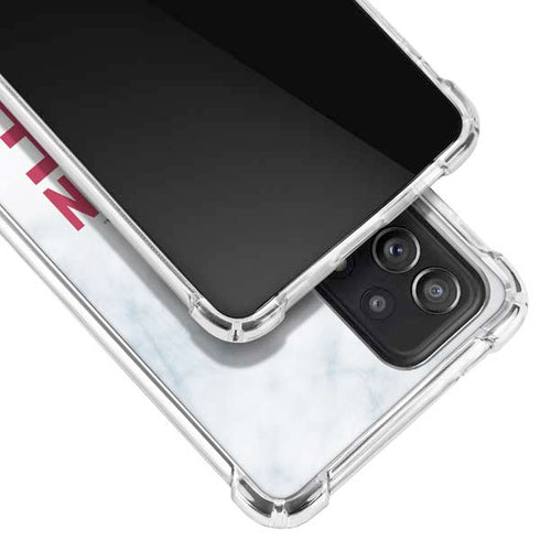 University of Alabama Crimson Tide Net Galaxy A52 5G Clear Case