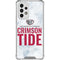 University of Alabama Crimson Tide Net Galaxy A53 5G Clear Case