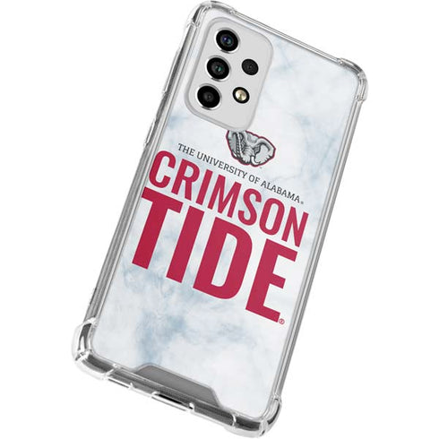 University of Alabama Crimson Tide Net Galaxy A53 5G Clear Case