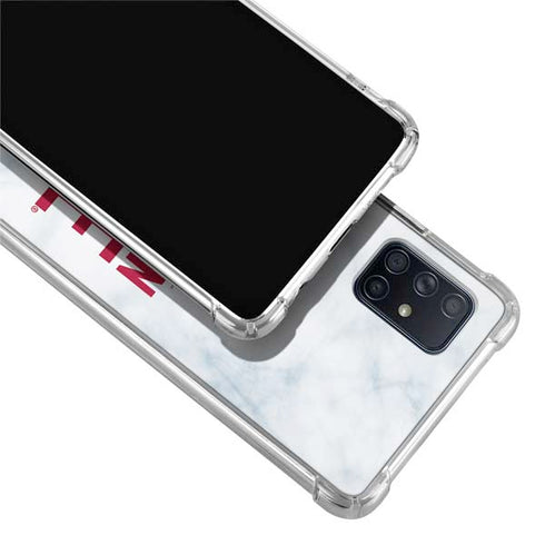 University of Alabama Crimson Tide Net Galaxy A71 5G Clear Case