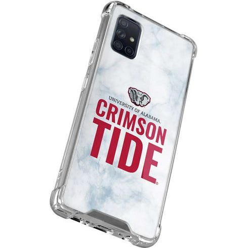 University of Alabama Crimson Tide Net Galaxy A71 5G Clear Case