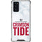 University of Alabama Crimson Tide Net Galaxy Note20 5G Clear Case