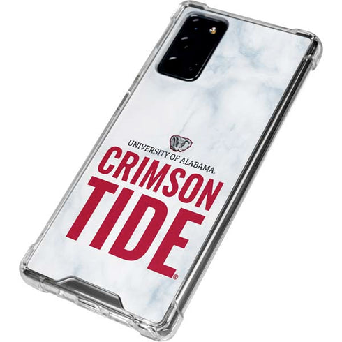 University of Alabama Crimson Tide Net Galaxy Note20 5G Clear Case