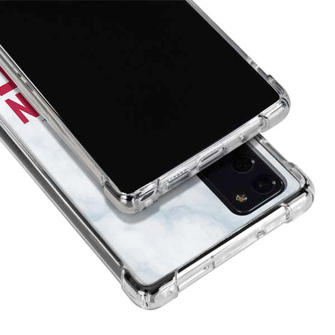 University of Alabama Crimson Tide Net Galaxy Note20 5G Clear Case