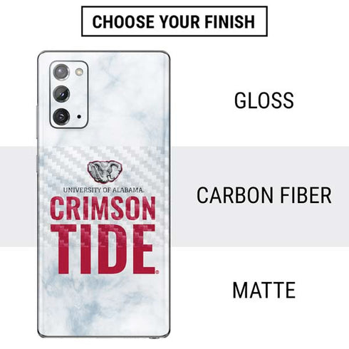 University of Alabama Crimson Tide Net Galaxy Note20 5G Skin