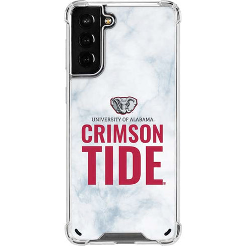 University of Alabama Crimson Tide Net Galaxy S21 Plus 5G Clear Case