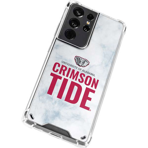 University of Alabama Crimson Tide Net Galaxy S21 Ultra 5G Clear Case