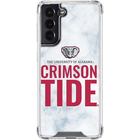 University of Alabama Crimson Tide Net Galaxy S22 Clear Case
