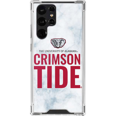 University of Alabama Crimson Tide Net Galaxy S22 Ultra Clear Case