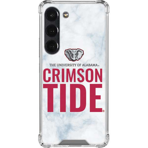 University of Alabama Crimson Tide Net Galaxy S23 Clear Case