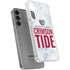 University of Alabama Crimson Tide Net Galaxy S24 Plus Clear Case