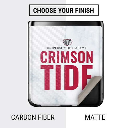 University of Alabama Crimson Tide Net Galaxy Z Flip Skin
