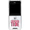 University of Alabama Crimson Tide Net Galaxy Z Flip5 5G Clear Case