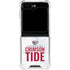 University of Alabama Crimson Tide Net Galaxy Z Flip5 5G Clear Case