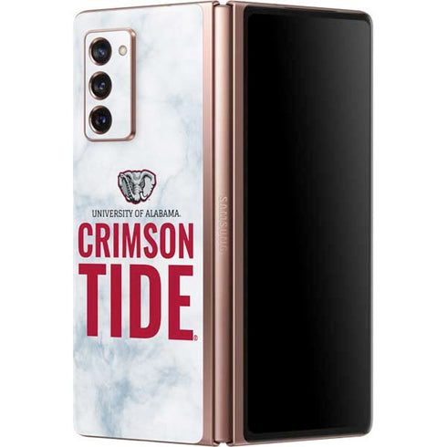 University of Alabama Crimson Tide Net Galaxy Z Fold2 5G Skin