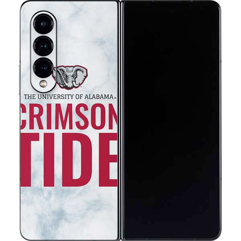 University of Alabama Crimson Tide Net Galaxy Z Fold4 5G Skin