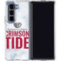 University of Alabama Crimson Tide Net Galaxy Z Fold5 5G Clear Case