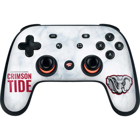 University of Alabama Crimson Tide Net Google Stadia Controller Skin