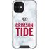 University of Alabama Crimson Tide Net iPhone 12 Clear Case