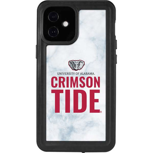 University of Alabama Crimson Tide Net iPhone 12 Mini Waterproof Case