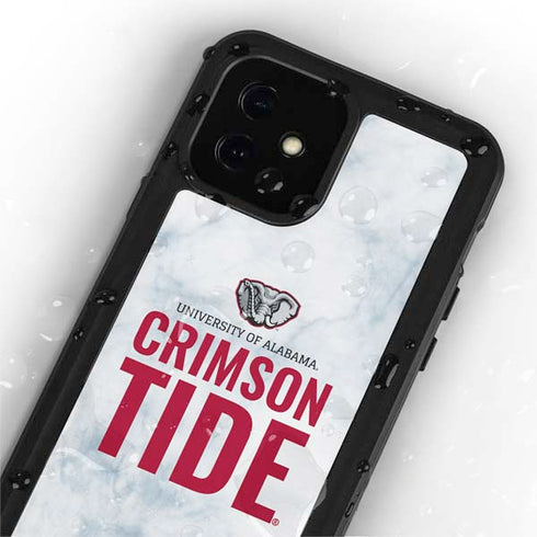 University of Alabama Crimson Tide Net iPhone 12 Mini Waterproof Case