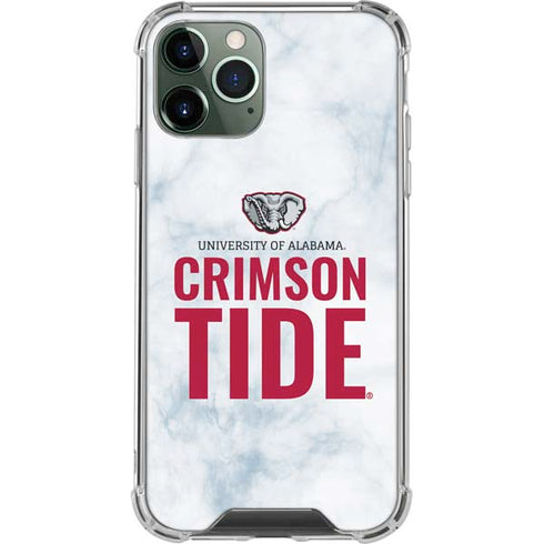 University of Alabama Crimson Tide Net iPhone 12 Pro Clear Case