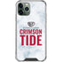University of Alabama Crimson Tide Net iPhone 12 Pro Clear Case