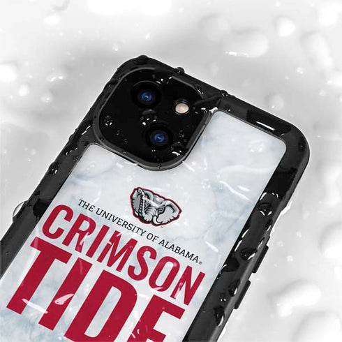 University of Alabama Crimson Tide Net iPhone 13 Mini Waterproof Case