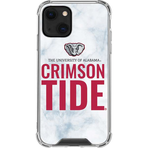 University of Alabama Crimson Tide Net iPhone 14 Plus Clear Case