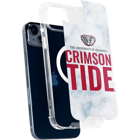 University of Alabama Crimson Tide Net iPhone 15 Plus MagSafe Case