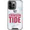 University of Alabama Crimson Tide Net iPhone 14 Pro Clear Case